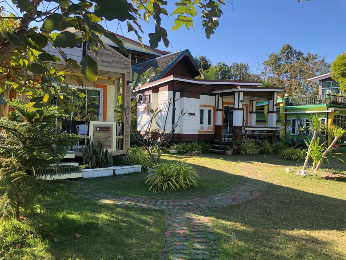 มุกดาสวรรค์ รีสอร์ท - Mukda Sawan Resort Mukdahan Exteriör bild